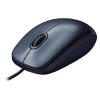 Logitech Мышь оптическая M100 Dark USB