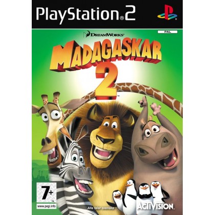 Мадагаскар 2 (PS2) Русская версия