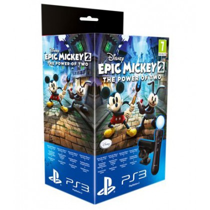 PS Move Starter Pack + игра Epic Mickey: Две Легенды (PS3)