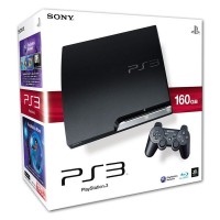 Игровая приставка Sony PS3 Slim (160 Gb) Black