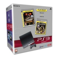 Игровая приставка Sony PS3 Slim (250 Gb) + Killzone 2 + Infamous