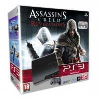 Игровая приставка Sony PS3 Slim (320 Gb) + Assassins Creed Re...