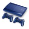 Игровая приставка Sony PS3 Super Slim (12 Gb) Blue + Одни из нас + 2 геймпада