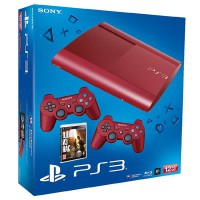 Игровая приставка Sony PS3 Super Slim (12 Gb) Red + Одни..