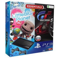 Игровая приставка Sony PS3 Super Slim (12 Gb) + LittleBig..