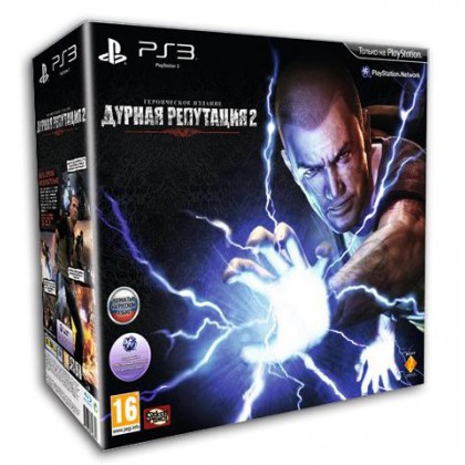 Дурная репутация 2 Hero Edition (PS3) Русская версия