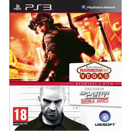 Splinter Cell Double Agent & Rainbow Six Vegas Double Pack (PS3)