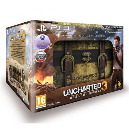 Uncharted 3 Комплект искателя приключений (PS3) Русская версия