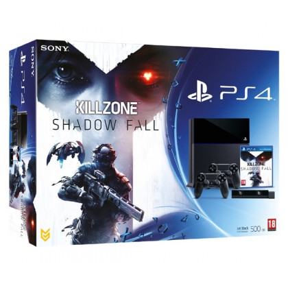 Игровая приставка Sony PS4 (500 Gb) + Killzone Shadow Fall + 2 геймпада + камера