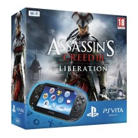 Игровая приставка Sony PS Vita (WiFi) черная + Assassin