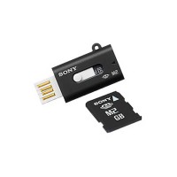 8GB SONY карта памяти Memory Stick Micro M2 c USB-адаптером