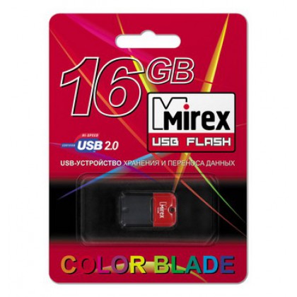 16GB USB флэш-диск MIREX Arton Red