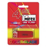 4GB USB флэш-диск MIREX Chromatic Red