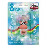 8GB USB флэш-диск MIREX Cow Peach в виде игрушки