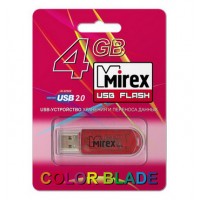 4GB USB флэш-диск MIREX Red Elf