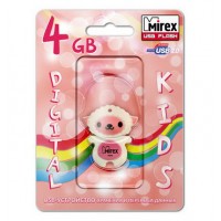 4GB USB флэш-диск MIREX Sheep Pink в виде игрушки