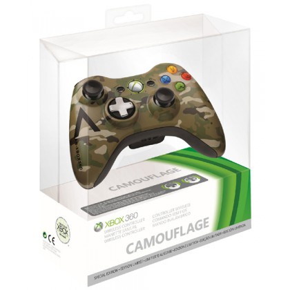 Геймпад беспроводной (Xbox 360) Camouflage