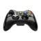 Геймпад беспроводной (Xbox 360) Wireless Controller Chrome Black