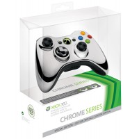 Геймпад беспроводной (Xbox 360) Chrome Silver