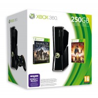 Игровая приставка Xbox 360 250GB + Halo: Reach + Fable 3