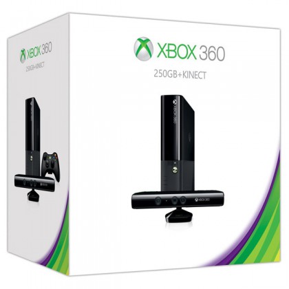 Игровая приставка Xbox 360E 250GB + сенсор Kinect