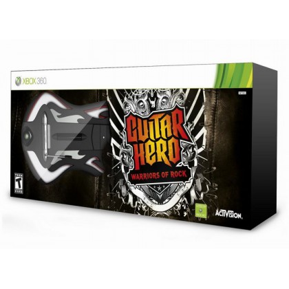 Guitar Hero: Warriors of Rock (Xbox 360) Игра + Гитара