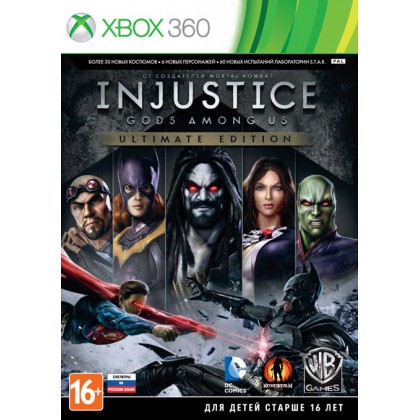 Injustice: Gods Among Us Ultimate Edition (Xbox 360) Русские субтитры