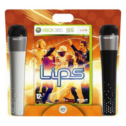 Lips + 2 микрофона (Xbox 360) Русская версия